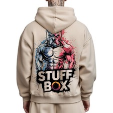 Stuff box giacca con cappuccio - box,