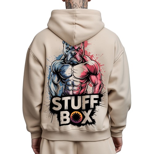 Stuff box giacca con cappuccio - stuff,