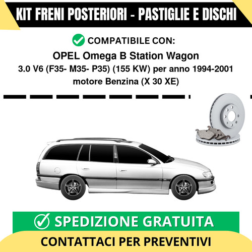 Kit freni posteriori per - freni,