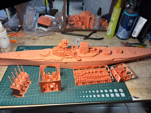 Kit modellino non dipinto