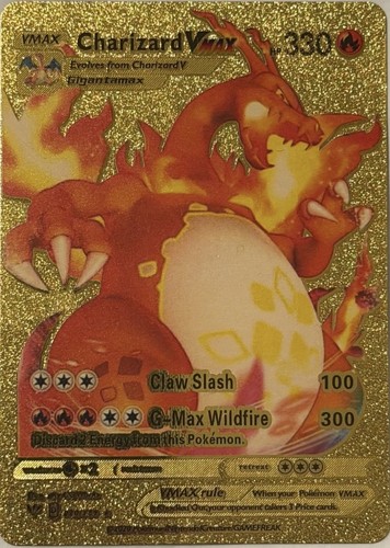 Carta pokemon charizard vmax - carta,