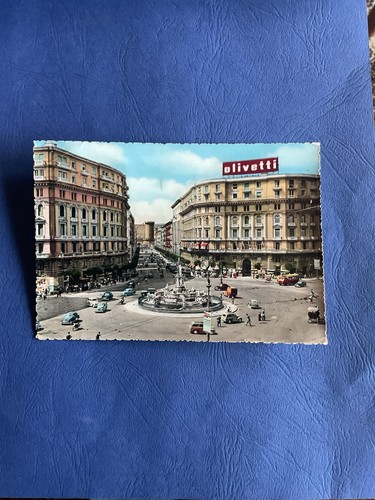 Cartolina napoli via de - cartolina,