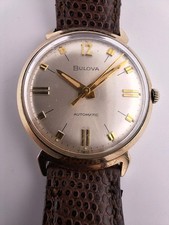 Mens Yellow Bulova 17J 1966