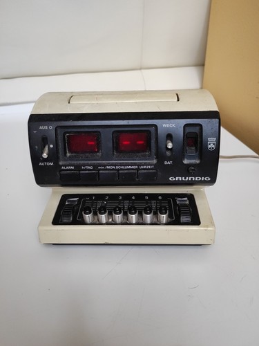 Radio sveglia vintage - radio, grundig
