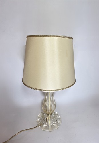 Lampada tavolo vetro soffiato - tavolo,