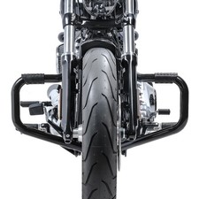 Paramotore Mustache II compatibile con Harley Davidson Dyna Fat Bob 08-17 nero