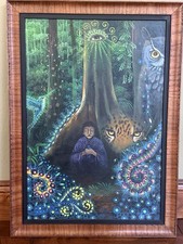 Quadro Ayahuasca con cornice