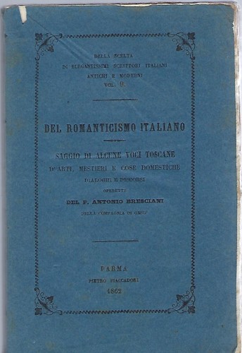 Del romanticismo italiano - ", "