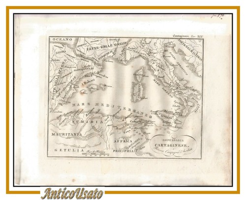 Carta geografica mediterraneo - carta,