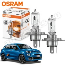 Coppia Lampade Osram H4 Classic Ricambio compatibile per Fiat 500X dal 2014