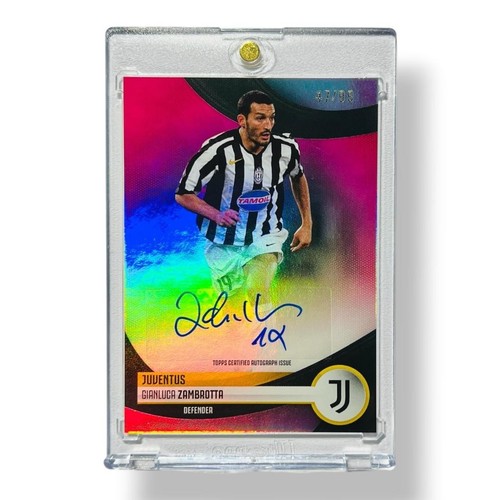 Gianluca zambrotta auto topps - auto,