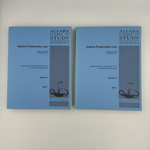 Historic preservation law - historic,