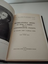 Libro Michelangelo Pinto da Roma a Torino per la Confederazione Italiana 