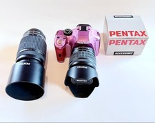 PENTAX K-X Rara Metallico Rosa