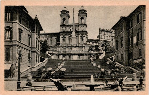 Cartolina milano chiesa della - milano,,