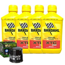 Kit Tagliando Olio Bardahl XTC 10W50 Per Honda GL 1500 F6C Valkyrie 1997>2003