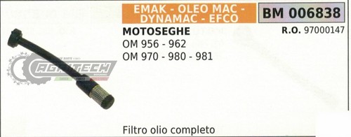 97000147 tubetto olio completo - 97000147,