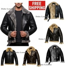 Giacca uomo B3 Raf vera pelle