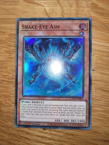Snake eye ash agov - ash, agov-en007