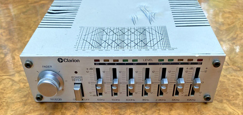 Equalizzatore grafico clarion - equalizzatore,
