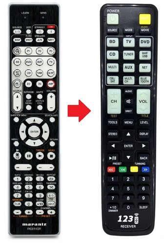 Telecomando ricambio per - telecomando,