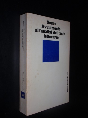 Cesare segre avviamento - segre, –