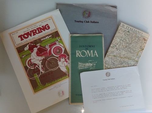 Touring club mappa di roma - di,