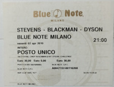 STEVENS BLACKMAN DYSON Concert