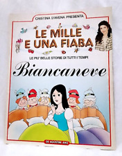 CRISTINA D'AVENA: Le mille e una fiaba 1991 De Agostini Biancaneve