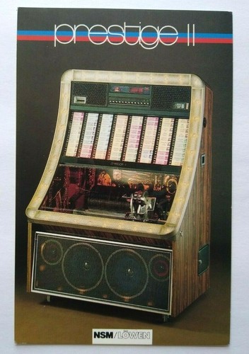 Cartolina jukebox prestige - jukebox,