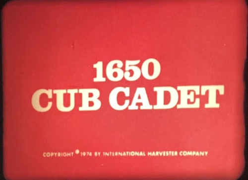 Cub cadet lawnmower - “cub, lawnmower”