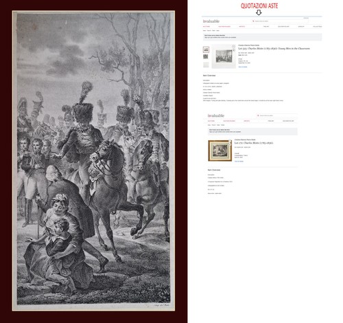 Stampa antica dell'800