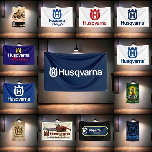 Bandiera corsa husqvarna - corsa,