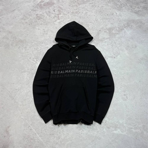 Felpa con cappuccio balmain - felpa,