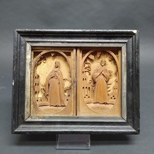 Quadretto in legno intarsiato