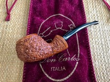 DON CARLOS "MINIMA" 38, 1/8 PIEGATO A MANO LIBERA, PIPA RUSTICA.