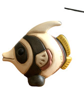 pesce decorativo in ceramica