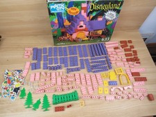 set di costruzioni ITALOCREMONA PLASTIC CITY 633 DISNEYLAND BIANCANEVE 7 NANI
