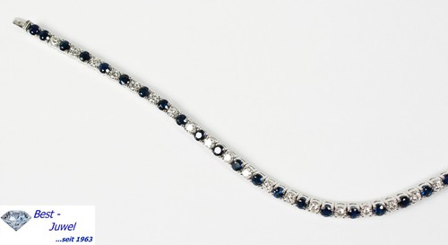 Classico bracciale zaffiro - bracciale,zaffiro, e
