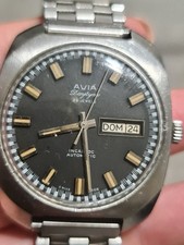 Orologio Avia Daytyme Vintage Uomo Swiss Oversize Automatico