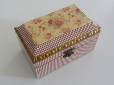 Scatola vintage box porta