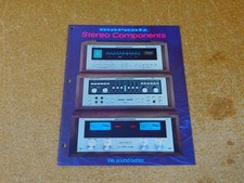 Brochure componenti stereo