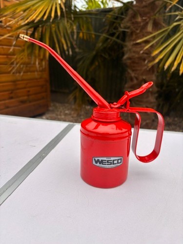 Vintage wesco red oil - vintage,