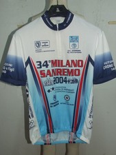 MAGLIA SHIRT MAILLOT CICLISMO CYCLISM BICI MILANO- SANREMO (1876) tg. XL