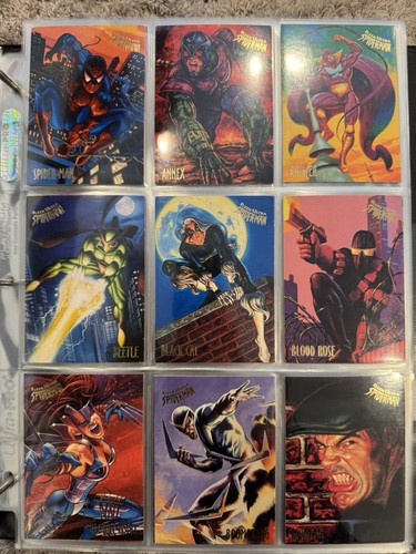 Fleer ultra marvel spider man - marvel, spider-man