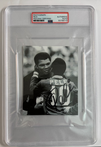 Foto firmata pelé big - pelé, &