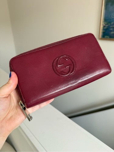 Gucci deep wine res leather - deep,
