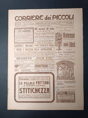 Fumetto corriere dei - corriere,