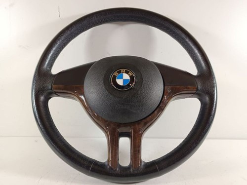Volante pelle legno - volante, in