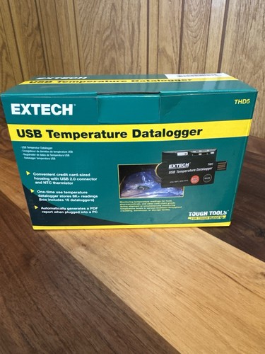 Extech thd5 usb datalogger - extech,